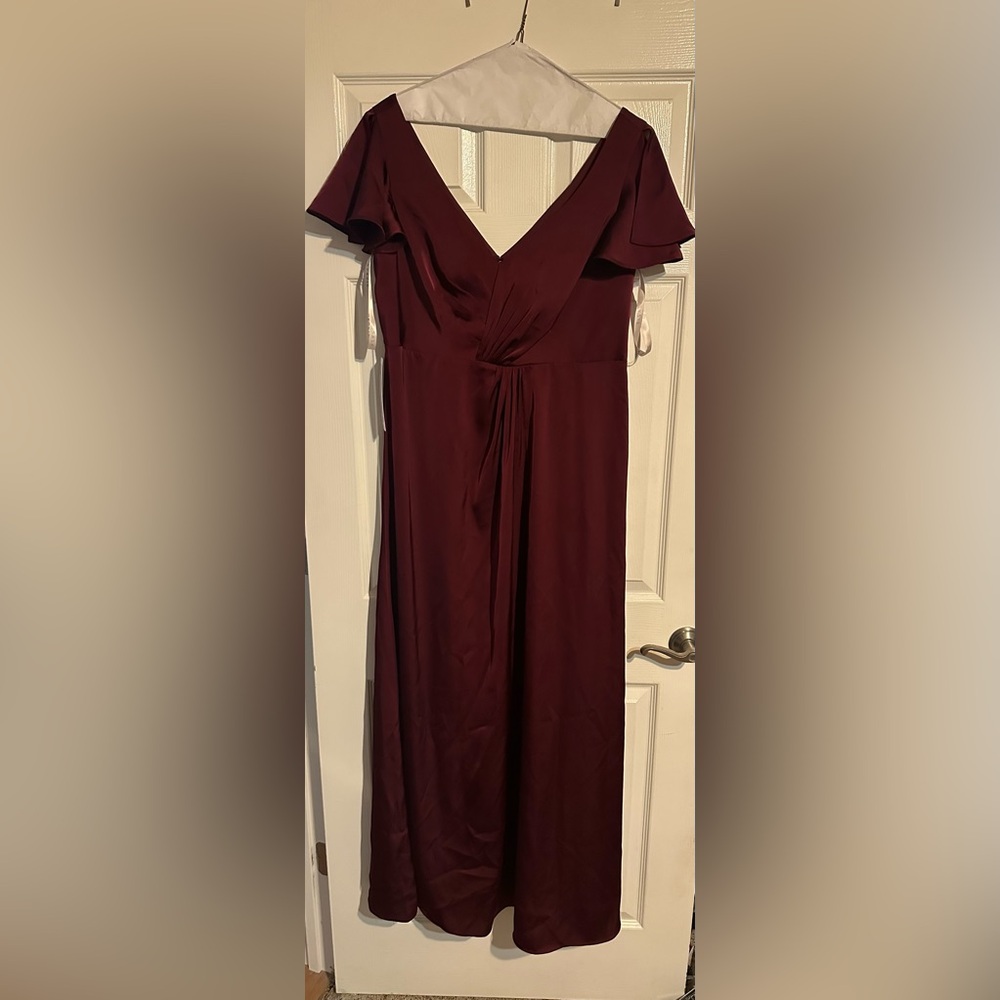 Azazie Soren Stretch Satin Dress Az5302764